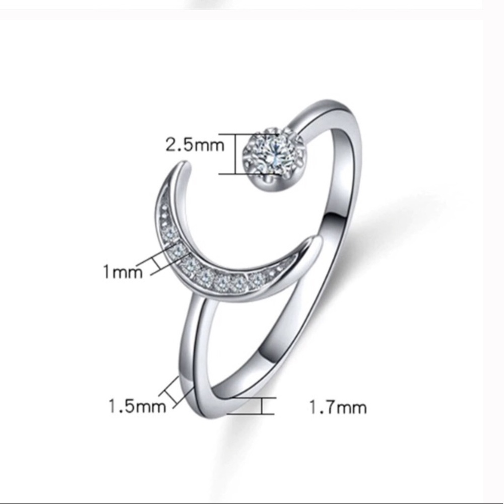 Moon Star Topaz Ring - Picture 7 of 7